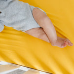 Premium Knit Fitted Crib Sheet - Banana