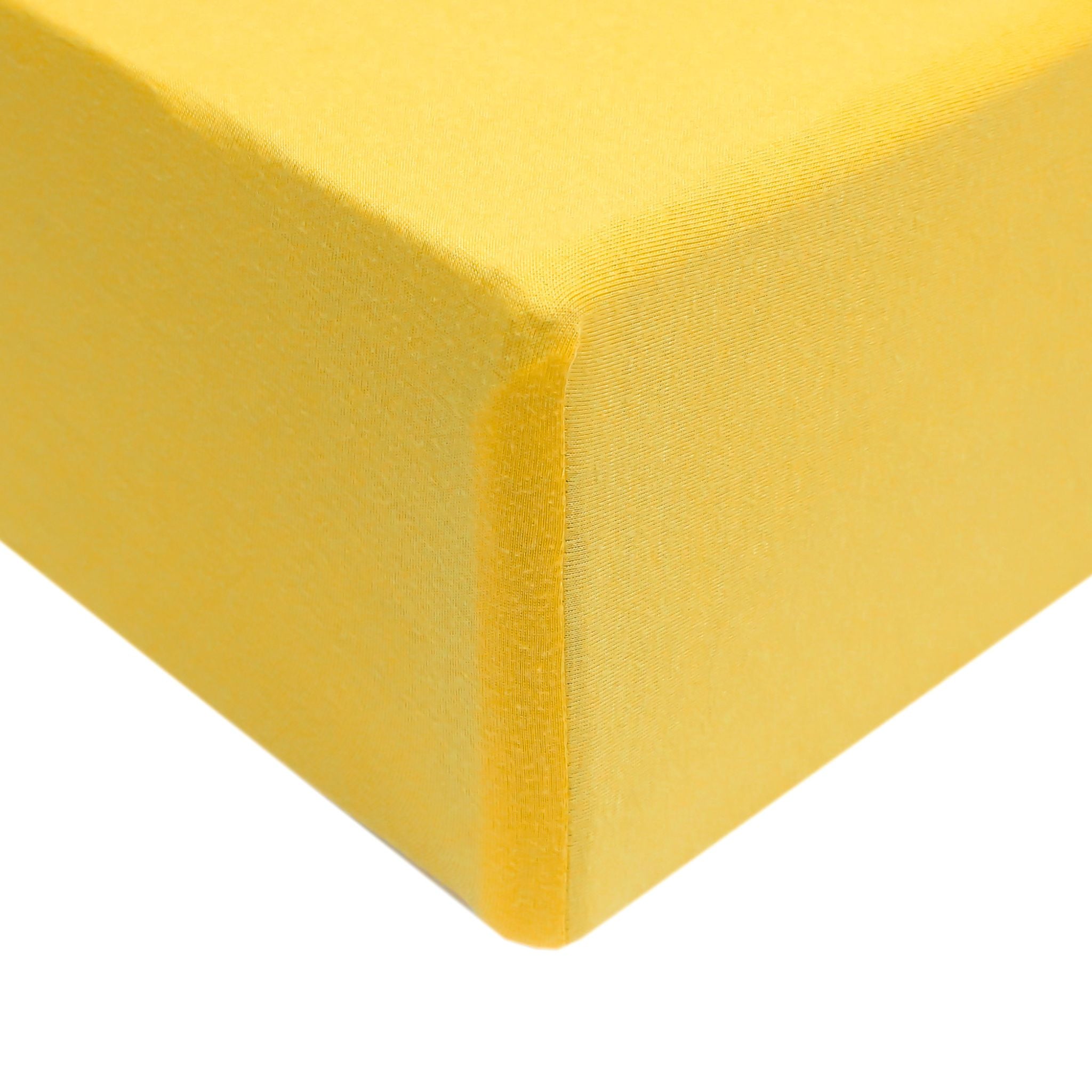 Premium Knit Fitted Crib Sheet - Banana
