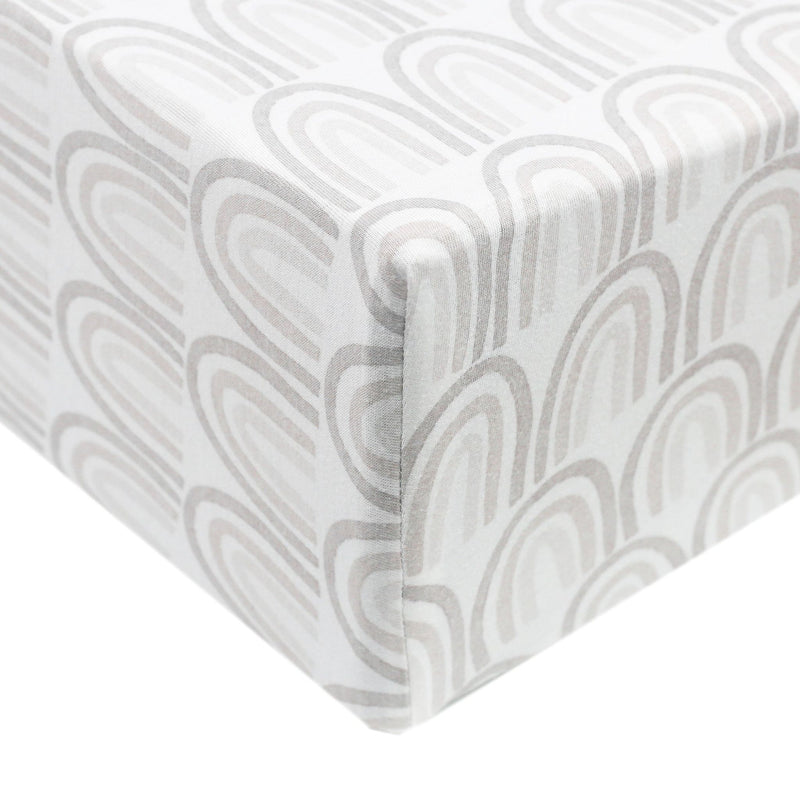 Premium Knit Fitted Crib Sheet - Bliss