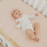 Premium Knit Fitted Crib Sheet - Dottie