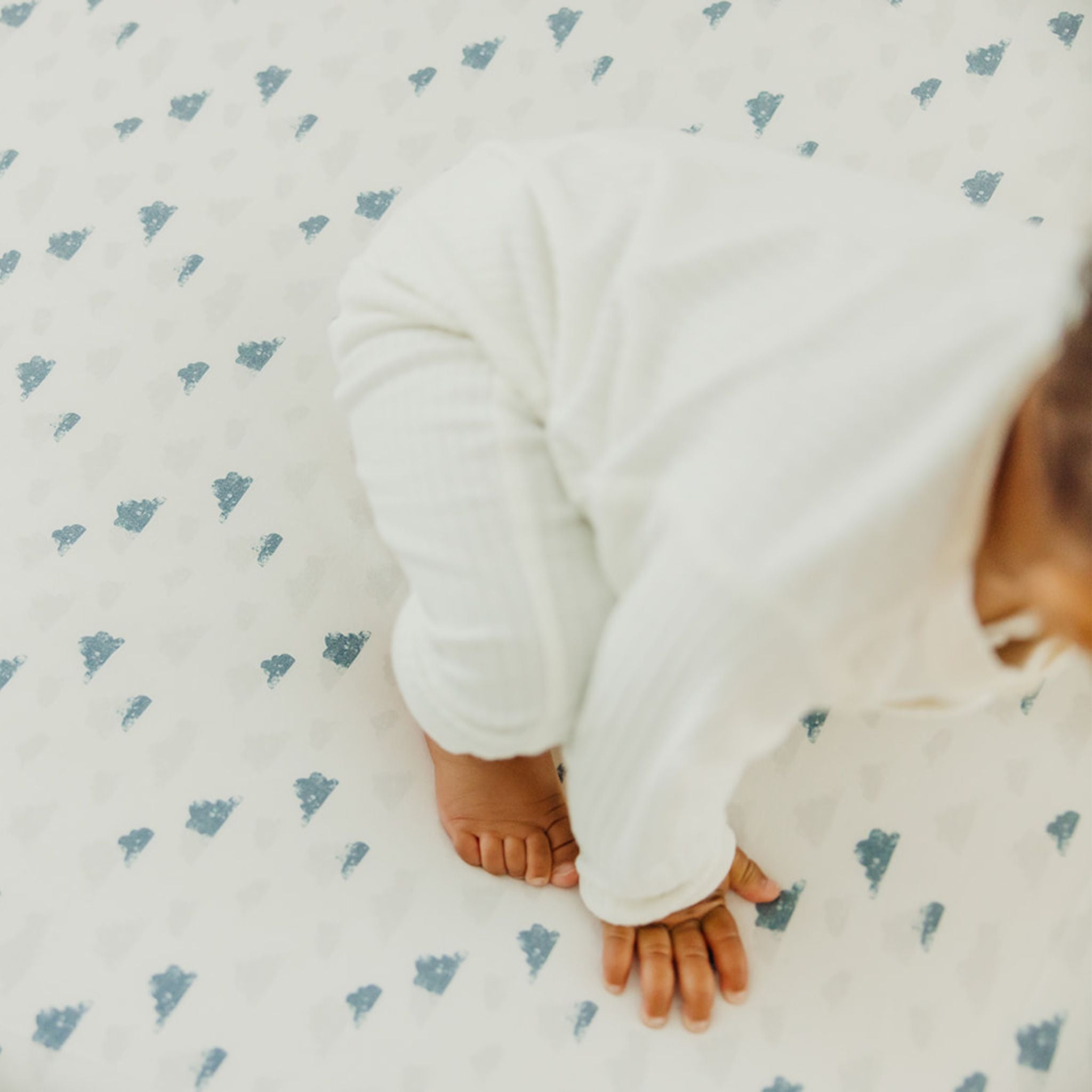 Premium Knit Fitted Crib Sheet - Dream