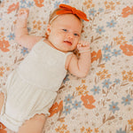 Premium Knit Fitted Crib Sheet - Eden