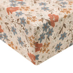 Premium Knit Fitted Crib Sheet - Eden