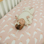 Premium Knit Fitted Crib Sheet - Goosie