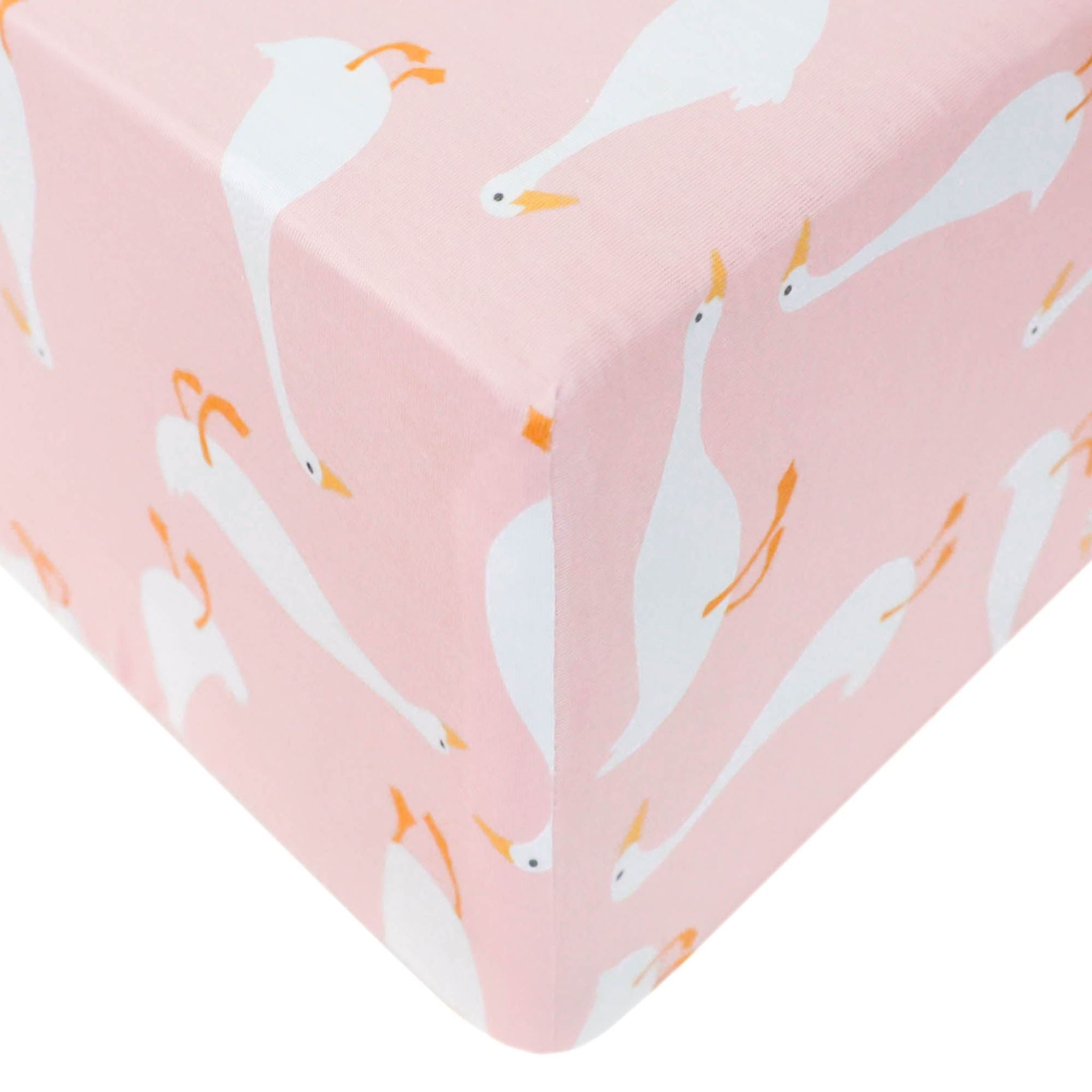 Premium Knit Fitted Crib Sheet - Goosie