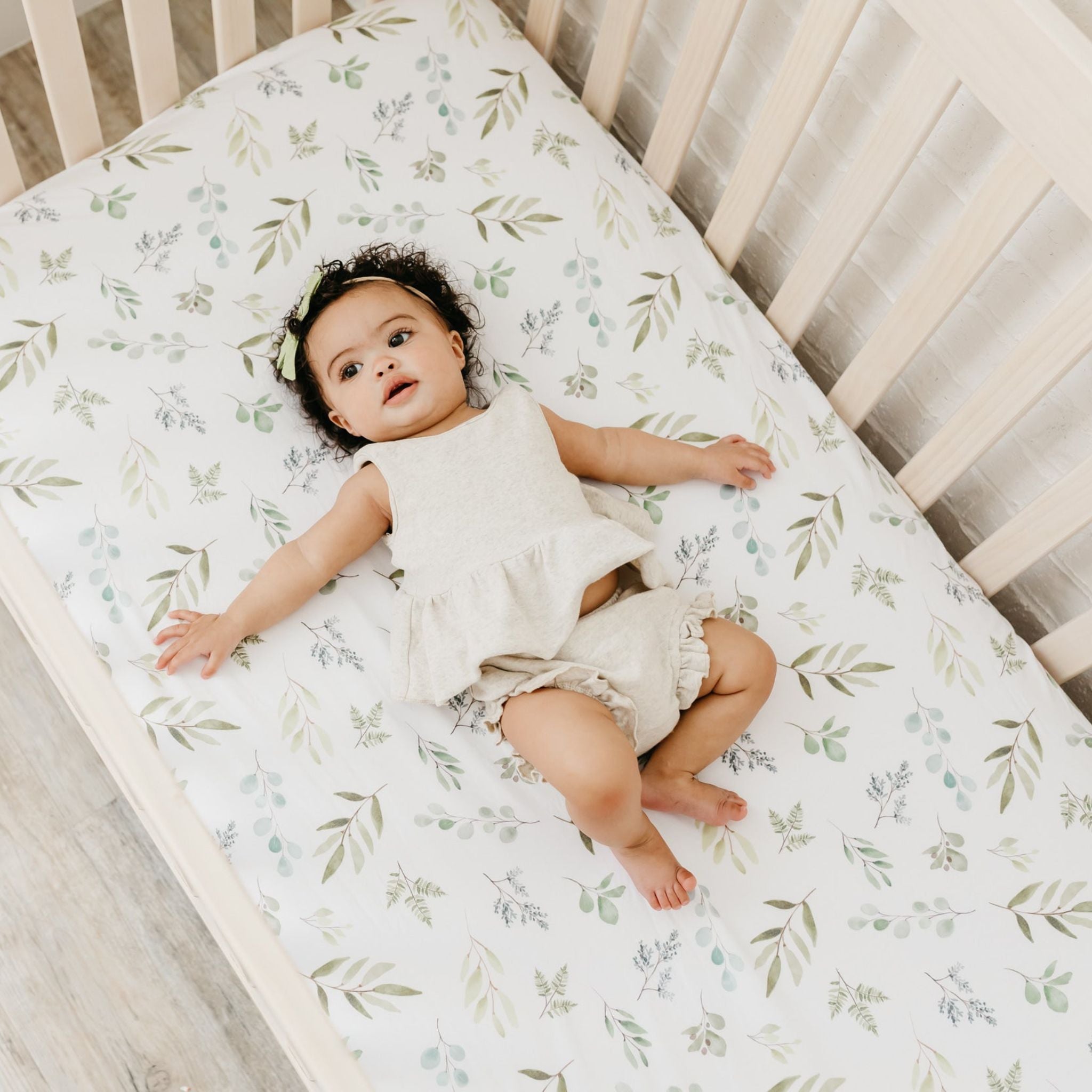 Copper Pearl Premium Crib Sheet Haven
