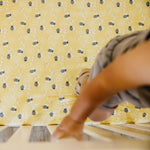 Premium Knit Fitted Crib Sheet - Honeycomb