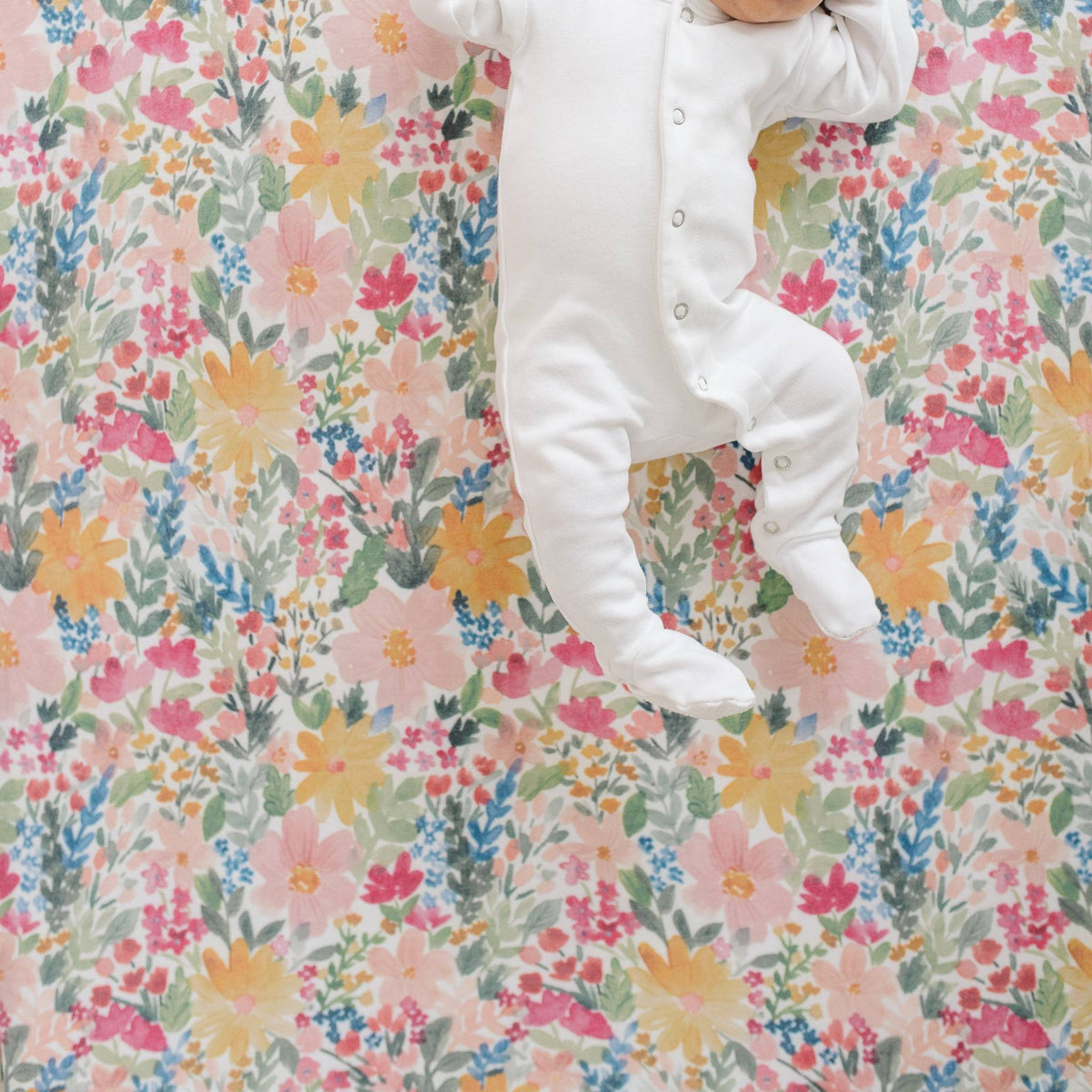 Premium Knit Fitted Crib Sheet - Lark