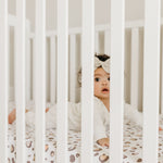 Premium Knit Fitted Crib Sheet - Millie