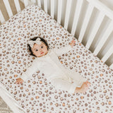 Premium Knit Fitted Crib Sheet - Millie