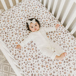 Premium Knit Fitted Crib Sheet - Millie