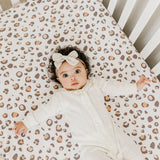 Premium Knit Fitted Crib Sheet - Millie