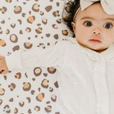 Premium Knit Fitted Crib Sheet - Millie