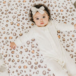 Premium Knit Fitted Crib Sheet - Millie