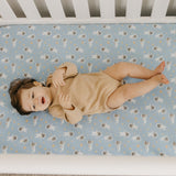 Premium Knit Fitted Crib Sheet - Neil