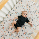 Premium Knit Fitted Crib Sheet - Nightmare Before Christmas