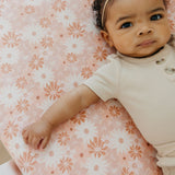 Premium Knit Fitted Crib Sheet - Penny