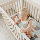 Premium Knit Fitted Crib Sheet - Picasso