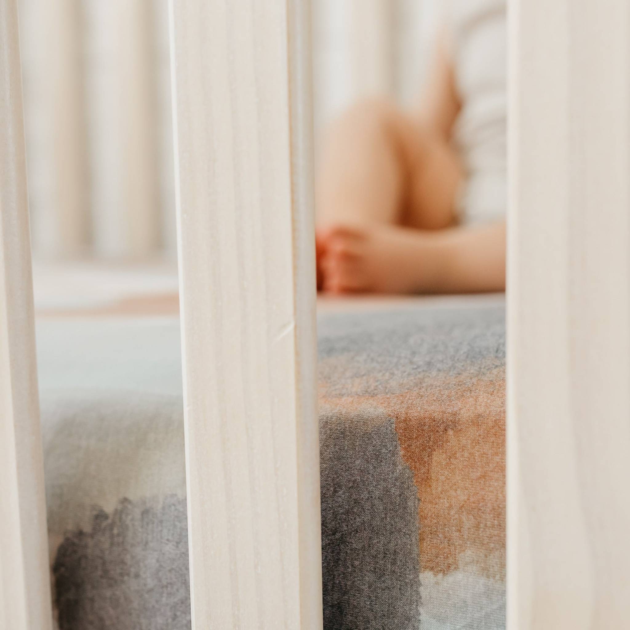 Premium Knit Fitted Crib Sheet - Picasso