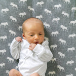 Premium Knit Fitted Crib Sheet - Scout