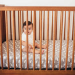 Premium Knit Fitted Crib Sheet - Scout