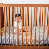 Premium Knit Fitted Crib Sheet - Scout
