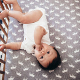 Premium Knit Fitted Crib Sheet - Scout