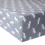 Premium Knit Fitted Crib Sheet - Scout