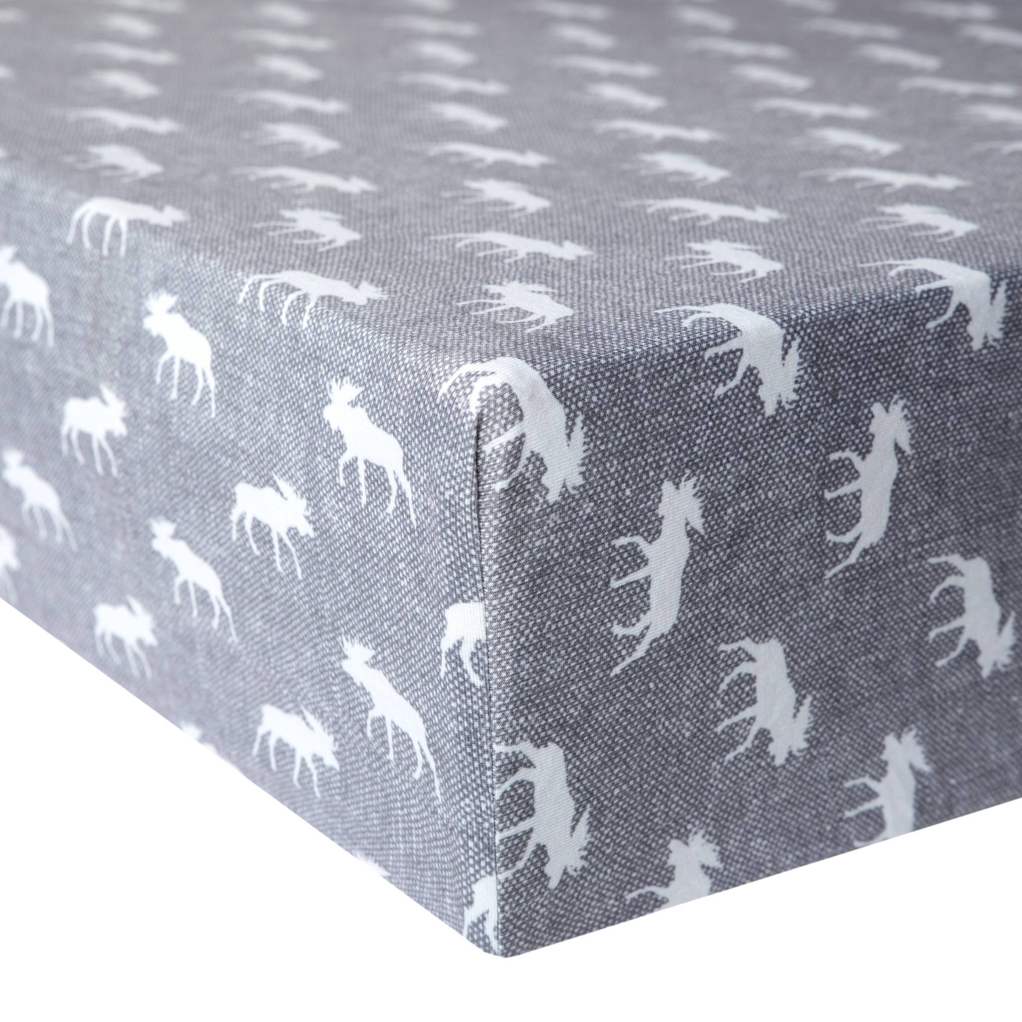 Premium Knit Fitted Crib Sheet - Scout