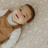 Premium Knit Fitted Crib Sheet - Tracker