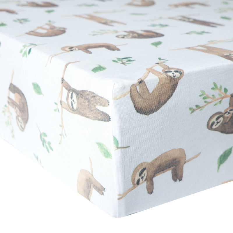 Premium Knit Fitted Crib Sheet - Noah