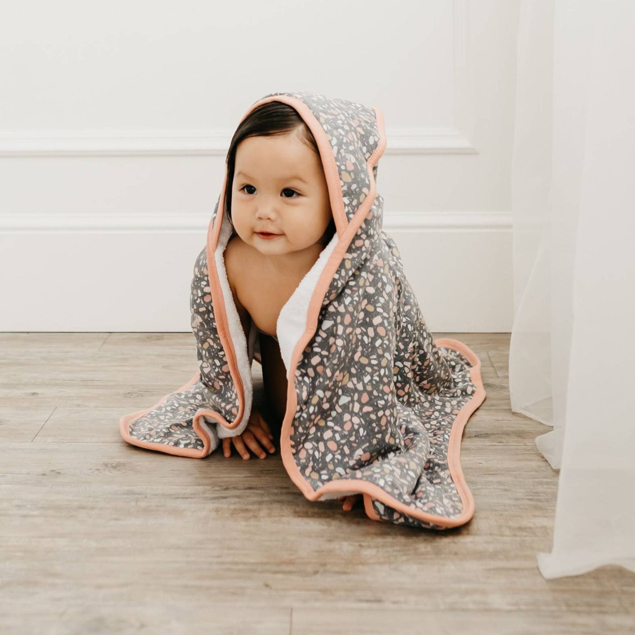 Premium Knit Hooded Towel - Gemini