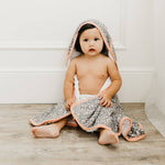 Premium Knit Hooded Towel - Gemini