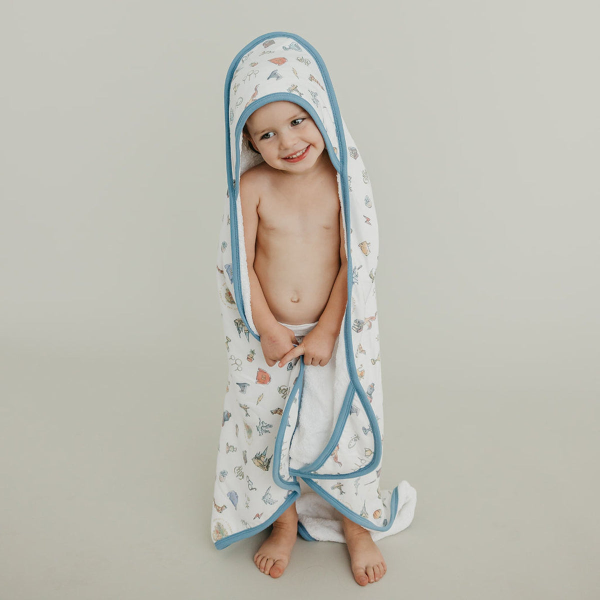 Premium Baby Knit Hooded Towel - Wizarding World™