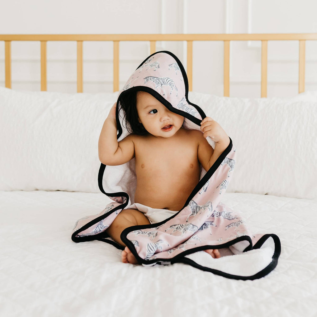 Premium Knit Hooded Towel - Zella