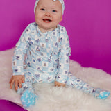 Zip-Up Footie Pajama - Monsters, Inc. Medley