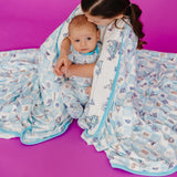 Three-Layer Jumbo Quilt - Monsters, Inc. Medley