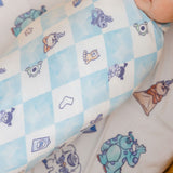 Knit Swaddle Blanket - Monsters, Inc. Medley