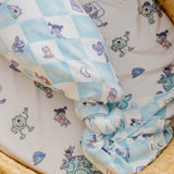 Knit Swaddle Blanket - Monsters, Inc. Medley