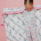Ruffled Three-Layer Quilt - Genevieve
