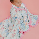 Ruffled Three-Layer Quilt - Genevieve