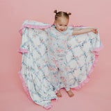 Ruffled Three-Layer Quilt - Genevieve