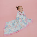 Ruffled Three-Layer Quilt - Genevieve