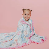 Ruffled Three-Layer Quilt - Genevieve