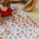 Three-Layer Quilt - Disney Pixar Bumper Stickers