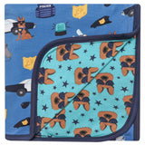 Bamboo Three-Layer Quilt - Policemen