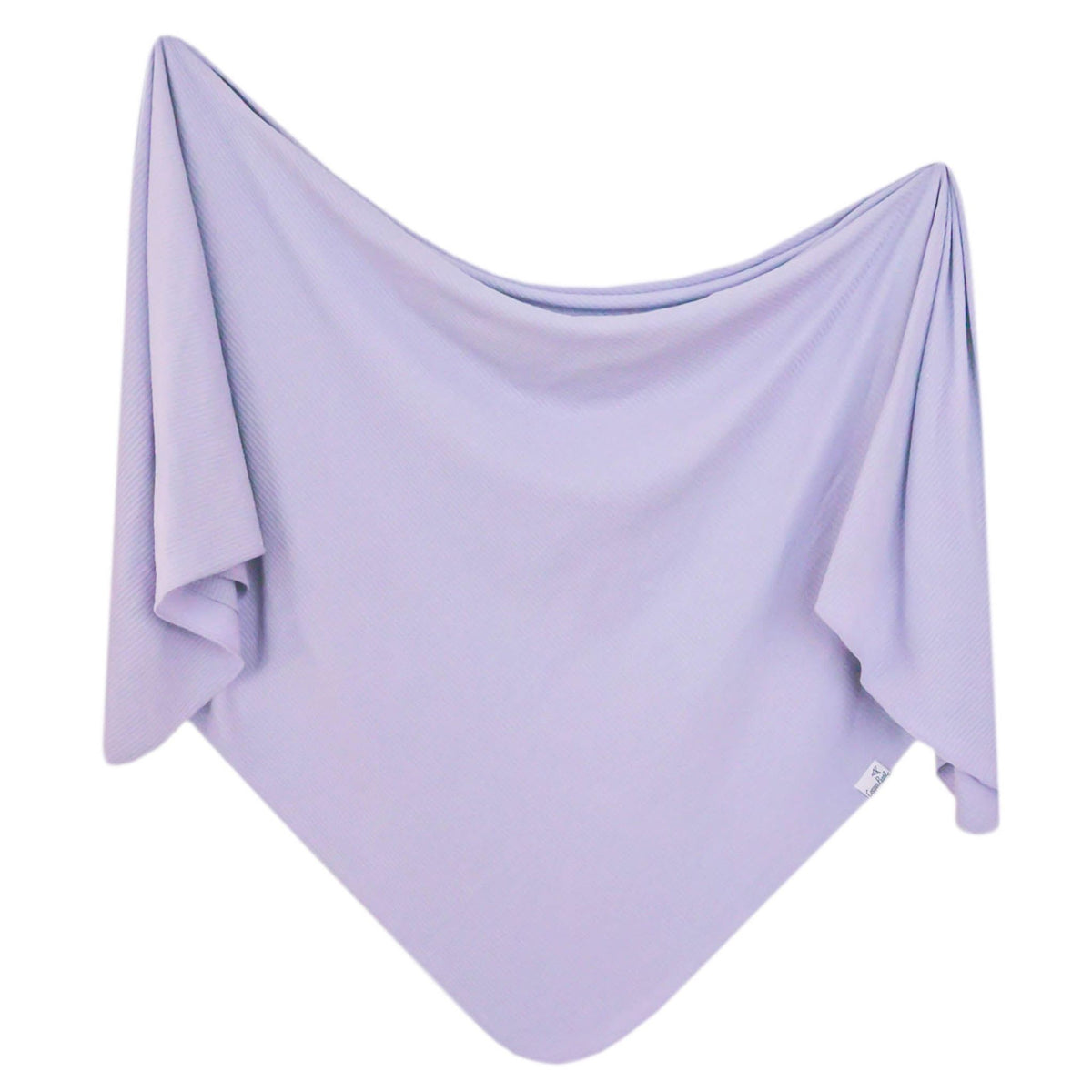 Rib Knit Swaddle Blanket - Periwinkle