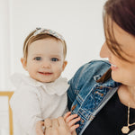 Ribbon Nylon Bow - Autumn