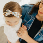 Ribbon Nylon Bow - Autumn