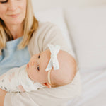 Ribbon Nylon Bow - Bayside